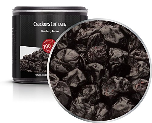 3 x 110g Blaubeeren getrocknet sehr aromatisch aus USA sehr fettarm salzfrei vegetarisch vegan glutenfrei laktosefrei 100 % Premium 3 x 110g Blaubeeren getrocknet sehr aromatisch aus USA sehr fettarm salzfrei vegetarisch vegan glutenfrei laktosefrei 100 % Premium von Crackerscompany