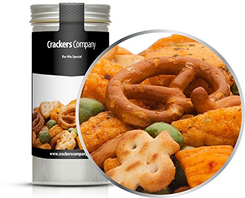 5 x 40g Snackmischung mit Salzgebäck und Cracker Kichererbse und Saubohne für Cocktail Bar 5 x 40g Snackmischung mit Salzgebäck und Cracker Kichererbse und Saubohne für Cocktail Bar von Crackerscompany