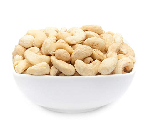 1 x 3kg Cashewkerne unbehandelt Naturprodukt zuckerfrei salzfrei vegetarisch vegan glutenfrei laktosefrei süßlich mild 19 % Protein Premium Qualität von Crackerscompany