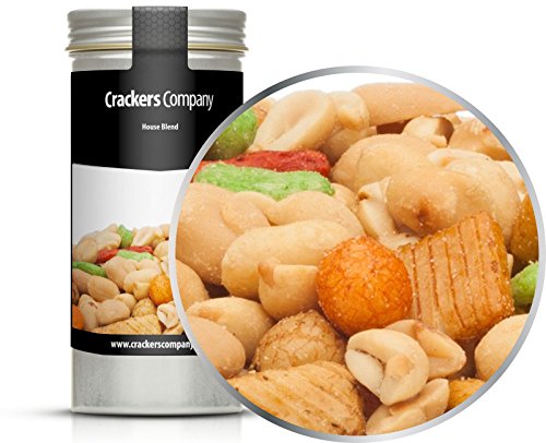 5 x 60g Hausmischung mit Erdnuss und Reiscracker mit viel Protein von Crackerscompany