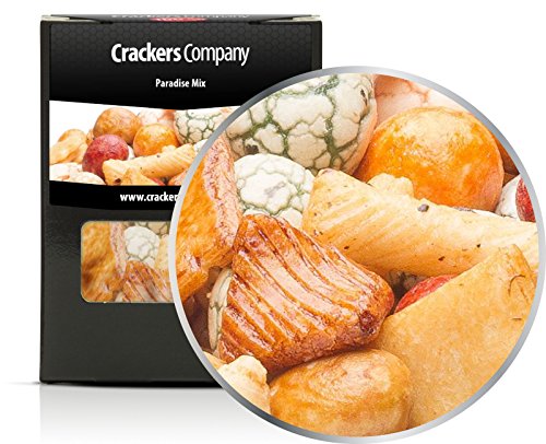 5 x 50g Cracker Nussmischung mit Erdnuss und Reis vegetarisch vegan laktosefrei fettarm Snack von Crackerscompany