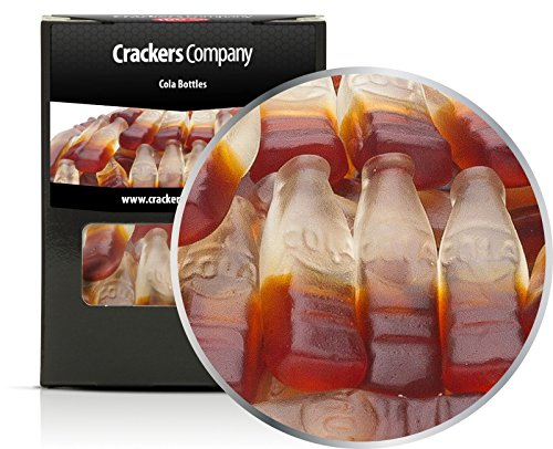 5 x 110g Fruchtgummi Cola Flaschen Fruchtgummi mit Cola-Geschmack glutenfrei laktosefrei von Crackerscompany