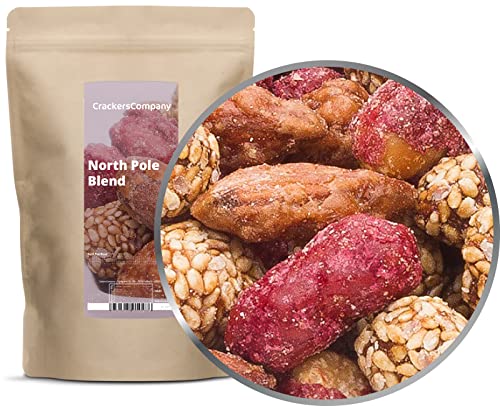 2 x 500g Nordpolmischung mit feuergebrannten Mandel & gebrannten Erdnüssen in Sesamhülle mit Zimt vegetarisch vegan 2 x 500g Nordpolmischung mit feuergebrannten Mandel & gebrannten Erdnüssen in Sesamhülle mit Zimt vegetarisch vegan von Crackerscompany