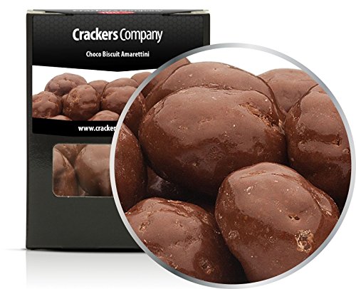 5 x 60g Amarettini in Vollmilchschokolade knusprige Amaretto-Kugeln in zarter Vollmilchschokolade von Crackerscompany