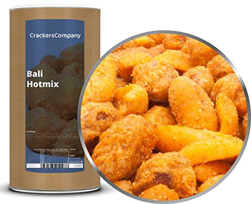 1 x 700g Asia Nusskernmischung Bali Snackmischung vegetarisch vegan laktosefrei 23 % Protein von Crackerscompany