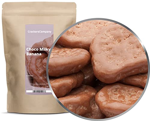 3 x 400g Schokobananen mit echten sonnengeriften Bananenscheiben in Vollmilch-Schokolade vegetarisch glutenfrei 3 x 400g Schokobananen mit echten sonnengeriften Bananenscheiben in Vollmilch-Schokolade vegetarisch glutenfrei von Crackerscompany