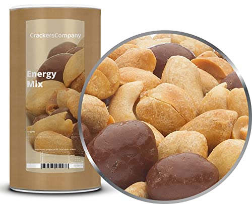 1 x 800g Erdnuss geröstet gelsalzen und Erdnüsse in Vollmilchscholade gemischt süß & salzig Energielieferant 21 % Protein von Crackerscompany