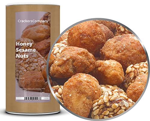 1 x 650g Butter Nuss Mix mit Erdüsse in Sesam karamelisiert mit Cashew Mandel Haselnuss Macadamia Pecannuss Honig und Butter vegetarisch von GREAT BRITISH TRADING LIMITED