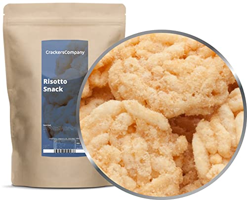 1 x 100g Reiscracker Risotto Cracker klassisch gewürzt knackig knusprig fettarm vegetarisch vegan laktosefrei von Crackerscompany