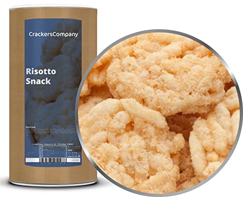 1 x 180g Reiscracker Risotto Cracker klassisch gewürzt knackig knusprig fettarm vegetarisch vegan laktosefrei von Crackerscompany