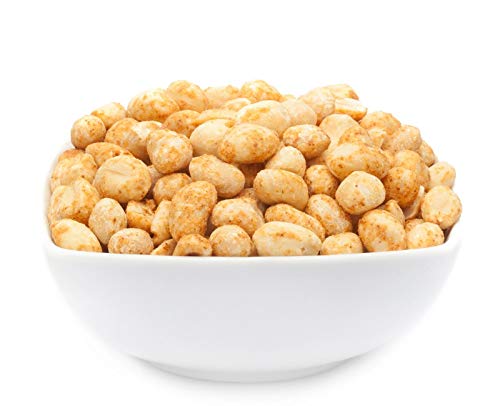 1 x 6kg Erdnüsse trocken ohne Öl geröstet gesalzen vegan laktosefrei 24 % Protein aromatisch nussig intensiv im Geschmack von Crackerscompany