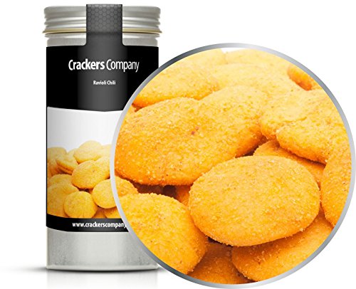 5 x 60g Erdnüsse Ravioli Chili pikante Nusskerne leicht scharf vegetarisch vegan laktosefrei knackig fettarm 5 x 60g Erdnüsse Ravioli Chili pikante Nusskerne leicht scharf vegetarisch vegan laktosefrei knackig fettarm von Crackerscompany