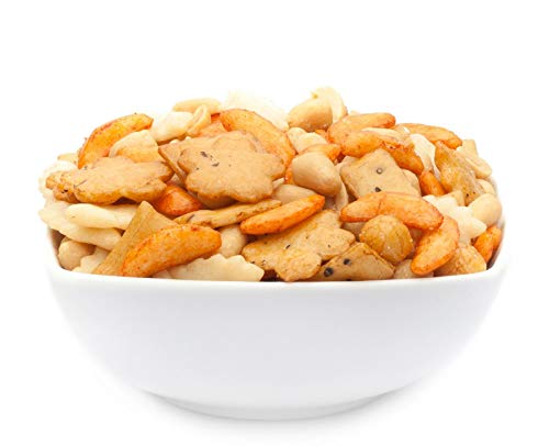 1 x 2.5kg Nusskernmischung vegetarisch viel Protein Genuss Snack Reiscracker Snack Mix von Crackerscompany
