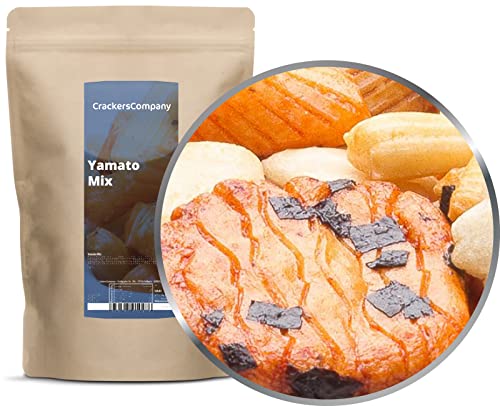 3 x 200g Yamato Reiscracker Mischung sehr fettfarm mit Asia Sojasauce würzig vegetarisch vegan laktosefrei Reiskräcker Snack 3 x 200g Yamato Reiscracker Mischung sehr fettfarm mit Asia Sojasauce würzig vegetarisch vegan laktosefrei Reiskräcker Snack von Crackerscompany