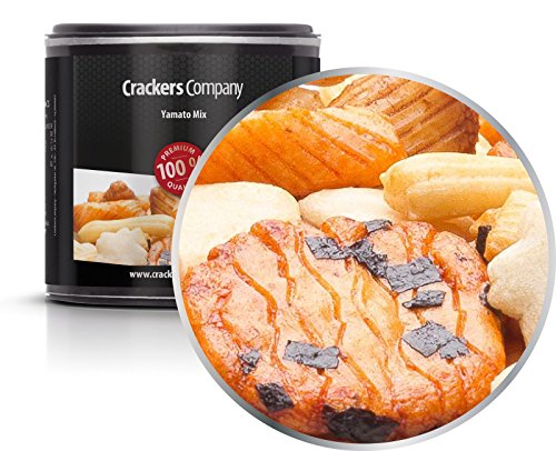 5 x 35g Yamato Reiscracker Mischung sehr fettfarm mit Asia Sojasauce würzig vegetarisch vegan laktosefrei Reiskräcker Snack 5 x 35g Yamato Reiscracker Mischung sehr fettfarm mit Asia Sojasauce würzig vegetarisch vegan laktosefrei Reiskräcker Snack von Crackerscompany