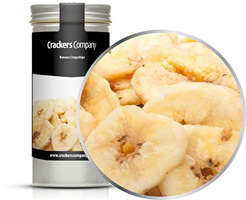 5 x 50g Bananenchips gesüßt mit Honig knusprig knackig pur salzfrei vegetarisch glutenfrei laktosefrei 100 % Premium 5 x 50g Bananenchips gesüßt mit Honig knusprig knackig pur salzfrei vegetarisch glutenfrei laktosefrei 100 % Premium von Crackerscompany