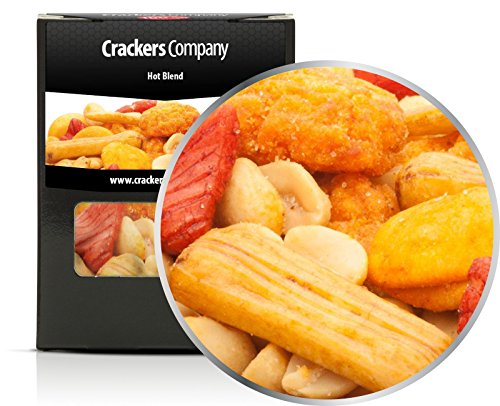 5 x 50g Nusskernmischung mit Reiscracker vegetarisch würzig 19 % Protein scharf mit Chili Hotrice Cracker 5 x 50g Nusskernmischung mit Reiscracker vegetarisch würzig 19 % Protein scharf mit Chili Hotrice Cracker von Crackerscompany
