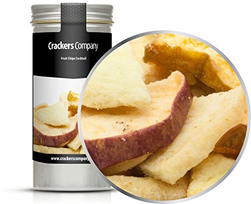 4 x 30g Früchte Chips mit Bananen Apfel Ananas Sternfrucht Honigmelone sehr fettarm salzfrei vegetarisch vegan glutenfrei laktosefrei 100 % Premiumprodukt 4 x 30g Früchte Chips mit Bananen Apfel Ananas Sternfrucht Honigmelone sehr fettarm salzfrei vegetarisch vegan glutenfrei laktosefrei 100 % Premiumprodukt von Crackerscompany