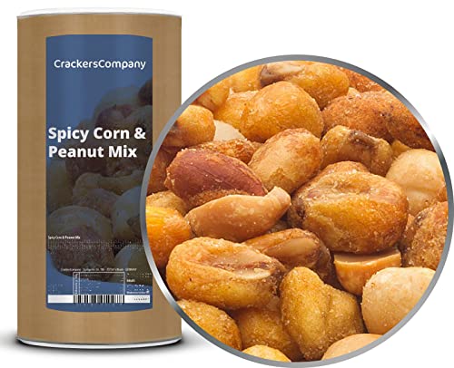 2 x 600g Snackmischung vegetarisch mit Mais und geröstete Erdnüsse 2 x 600g Snackmischung vegetarisch mit Mais und geröstete Erdnüsse von Crackerscompany