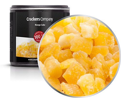 4 x 90g Mango gehackt gewürfelt kandiert für Joghurt Quark Müsli sehr fettarm salzfrei vegetarisch vegan glutenfrei laktosefrei 100 % Premium 4 x 90g Mango gehackt gewürfelt kandiert für Joghurt Quark Müsli sehr fettarm salzfrei vegetarisch vegan glutenfrei laktosefrei 100 % Premium von Crackerscompany