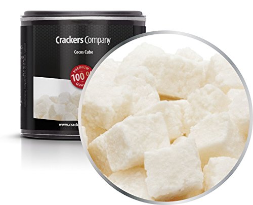 5 x 70g Kokos Würfel kandiert aus Kokosnussfleisch PREMIUM QUALITÄT fettarm laktosefrei salzfrei 5 x 70g Kokos Würfel kandiert aus Kokosnussfleisch PREMIUM QUALITÄT fettarm laktosefrei salzfrei von Crackerscompany