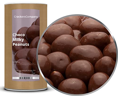 2 x 850g Geröstete Erdnüsse in Vollmilchschokolade zartschmelzend 2 x 850g Geröstete Erdnüsse in Vollmilchschokolade zartschmelzend von Crackerscompany