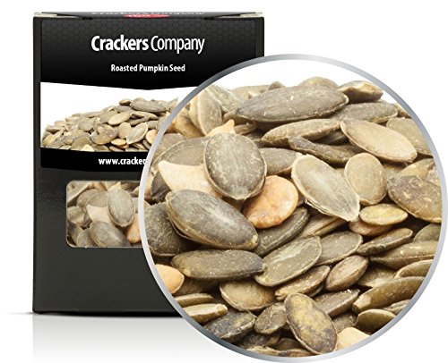 5 x 70g Kürbiskerne fettfrei geröstet zuckerfrei salzfrei vegetarisch vegan glutenfrei laktosefrei 30 % Protein 5 x 70g Kürbiskerne fettfrei geröstet zuckerfrei salzfrei vegetarisch vegan glutenfrei laktosefrei 30 % Protein von Crackerscompany