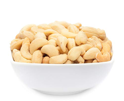 1 x 5kg Cashewkerne geröstet mit Meersalz ohne Zusätze mit 18 % Protein vegetarisch vegan laktosefrei glutenfrei 1 x 5kg Cashewkerne geröstet mit Meersalz ohne Zusätze mit 18 % Protein vegetarisch vegan laktosefrei glutenfrei von Crackerscompany