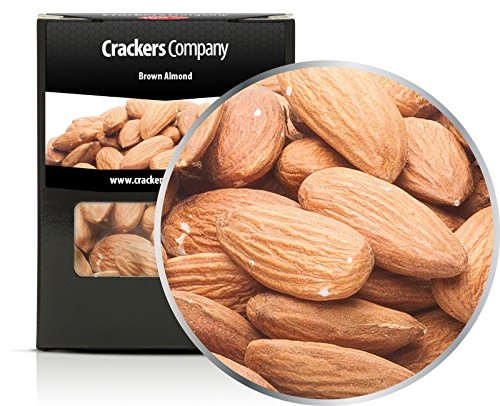 4 x 90g Ganze Mandeln 100% natürlich mit Haut Rohkost Mandelkerne naturbelassen, zuckerfrei und salzfrei vegetarisch vegan glutenfrei laktosefrei ohne Bruch 22 % Protein Premium Qualität 4 x 90g Ganze Mandeln 100% natürlich mit Haut Rohkost Mandelkerne naturbelassen, zuckerfrei und salzfrei vegetarisch vegan glutenfrei laktosefrei ohne Bruch 22 % Protein Premium Qualität von Crackerscompany
