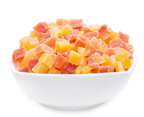 1 x 5kg Mango & Papaya gehackt gewürfelt kandiert für Joghurt Quark Müsli sehr fettarm salzfrei vegetarisch vegan glutenfrei laktosefrei 100 % Premium 1 x 5kg Mango & Papaya gehackt gewürfelt kandiert für Joghurt Quark Müsli sehr fettarm salzfrei vegetarisch vegan glutenfrei laktosefrei 100 % Premium von Crackerscompany