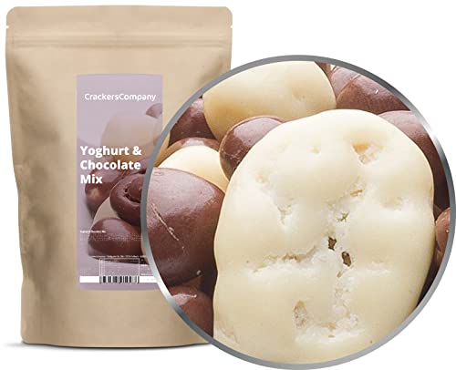 2 x 700g Joghurt Schokolade Vollmilchschokolade Mischung mit Erdnuss Rosine Cashew Ananas Banane Haselnuss Paranuss Mandel 2 x 700g Joghurt Schokolade Vollmilchschokolade Mischung mit Erdnuss Rosine Cashew Ananas Banane Haselnuss Paranuss Mandel von Crackerscompany