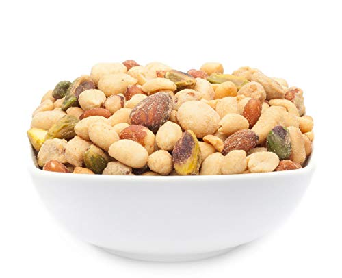 1 x 3kg Nusskernmischung Oriental mit Erdnuss Cashew Macadamia Mandel Pistazie 23 % Protein exotisch von Crackerscompany