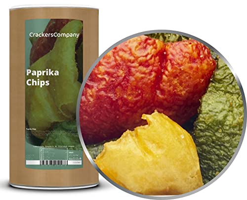 PAPRIKA CHIPS Membrandose groß 150g von Crackerscompany