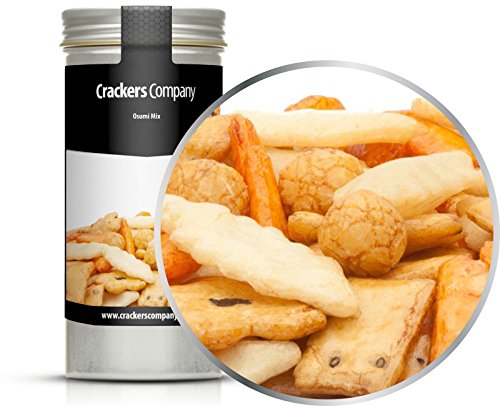 5 x 40g Reiscracker Mix Osumi fettfrei vegetarisch vegan laktosefrei exotisch Reiskräcker 5 x 40g Reiscracker Mix Osumi fettfrei vegetarisch vegan laktosefrei exotisch Reiskräcker von Crackerscompany