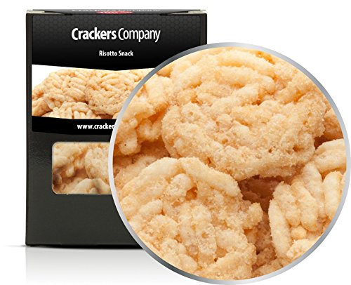 5 x 20g Reiscracker Risotto Cracker klassisch gewürzt knackig knusprig fettarm vegetarisch vegan laktosefrei von Crackerscompany