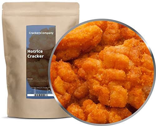 4 x 150g Reiscracker scharf Hotrice Cracker pikant würzig exotisch Reiskräcker vegetarisch laktosefrei von Crackerscompany