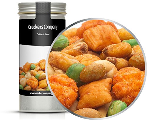 5 x 60g Studentenfutter Kalifornien Nusskernmischung geröstet Erdnüsse Cashew Saubohne Kichererbse von Crackerscompany