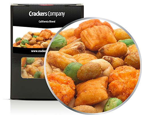 5 x 60g Studentenfutter Kalifornien Nusskernmischung geröstet Erdnüsse Cashew Saubohne Kichererbse von Crackerscompany