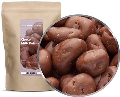 2 x 750g Rosinen mit Vollmilchschokolade - Fruchtig frische Rosinen im zarten Mantel aus Vollmilchschokolade Schokorosinen glutenfrei 2 x 750g Rosinen mit Vollmilchschokolade - Fruchtig frische Rosinen im zarten Mantel aus Vollmilchschokolade Schokorosinen glutenfrei von Crackerscompany
