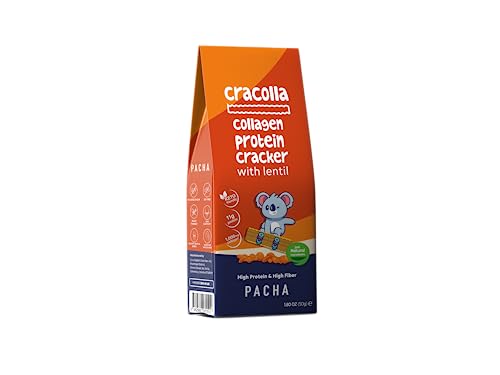 PACHA Cracolla - Natürliche Kollagen & Proteincracker mit Linsen - 100% natürliche und reine Inhaltsstoffe - 50g von Cracolla