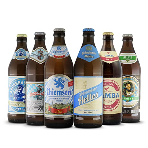 Bierpaket Helles aus Bayern | bayerisches Bier | inkl. MEHRWEG-Pfand von Craftbeer-Shop.com