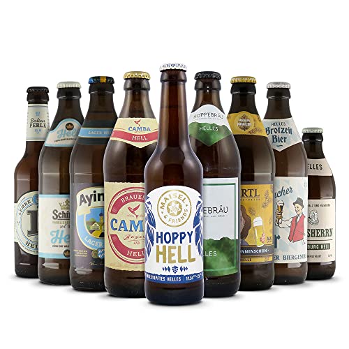 Bierpaket Helles Craftbeer | deutsches Handwerksbier | inkl. MEHRWEG-Pfand von Craftbeer-Shop.com