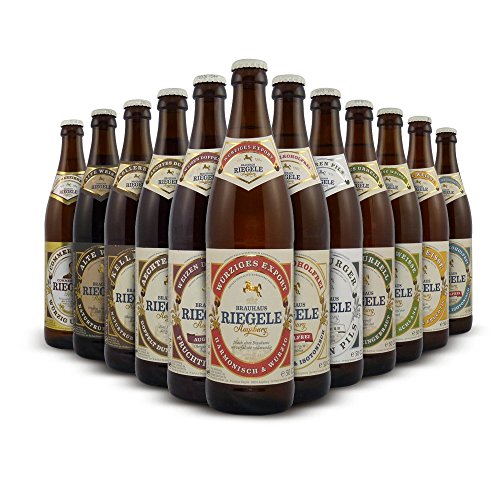 Riegele Traditionsbier Paket 12x0,5l MEHRWEG von Craftbeer-Shop.com