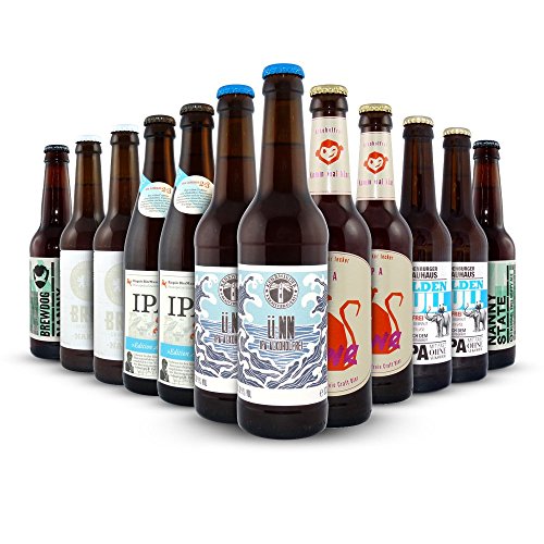 Craftbeer-Shop Alkoholfreies Craft Beer Paket (12 x 0.33) von Craftbeer-Shop