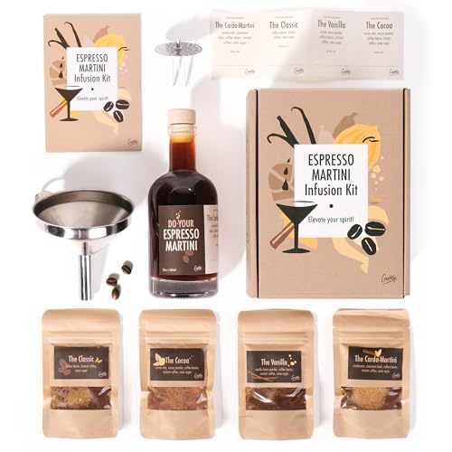 Espresso Martini Infusion Kit | Homemade Cocktails Kit | Espresso Martini Kit | Natural Cocktail Blends | Birthday Gift for Her von Craftly