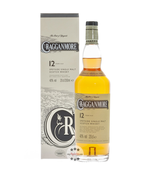 Cragganmore 12 Jahre Single Malt Whisky  (40 % vol., 0,2 Liter) von Cragganmore Distillery