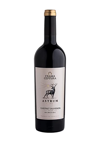 Crama Ceptura | ASTRUM CERVI Cabernet Sauvignon – Rotwein halbtrocken aus Rumänien | 0.75 L DOC-CMD von Crama Ceptura