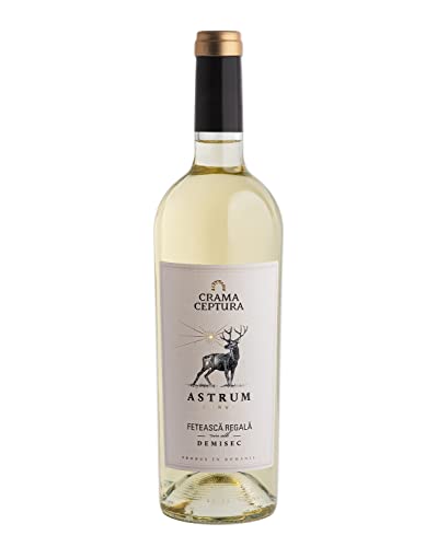 Crama Ceptura | ASTRUM CERVI Feteasca Regala – Weißwein halbtrocken aus Rumänien | 0.75 L DOC-CMD von Crama Ceptura