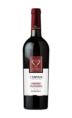 Crama Ceptura | CERVUS CEPTURUM Cabernet Sauvignon – Rotwein halbtrocken aus Rumänien | 0.75 L IGP von Crama Ceptura
