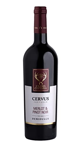 Crama Ceptura | CERVUS CEPTURUM Merlot, Pinot Noir – Rotwein lieblich aus Rumänien 0.75 L von Crama Ceptura